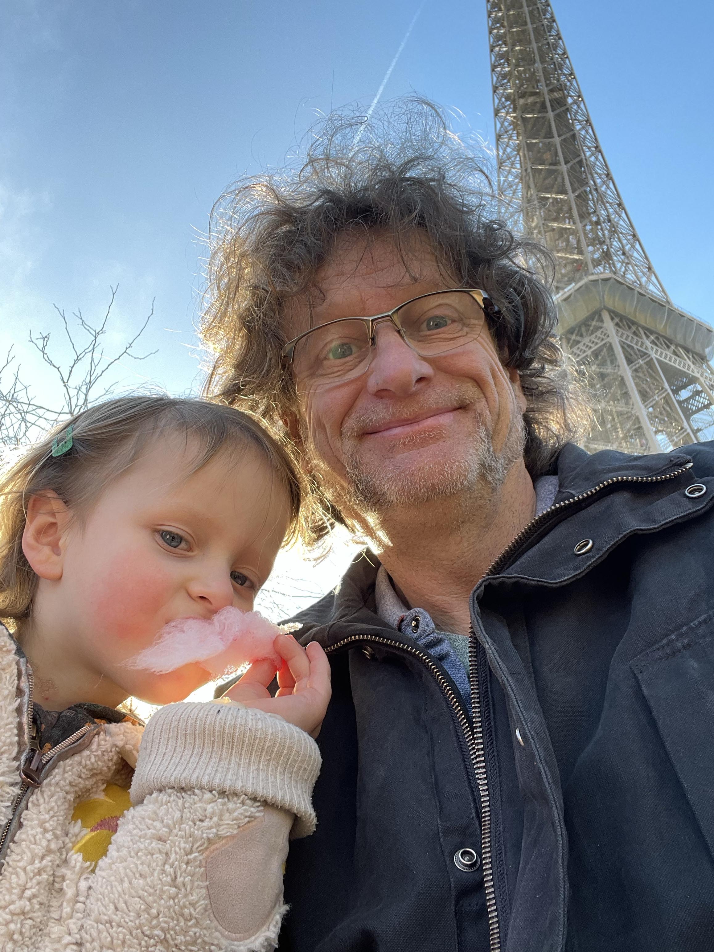 Xavier et Lilou, ma fille