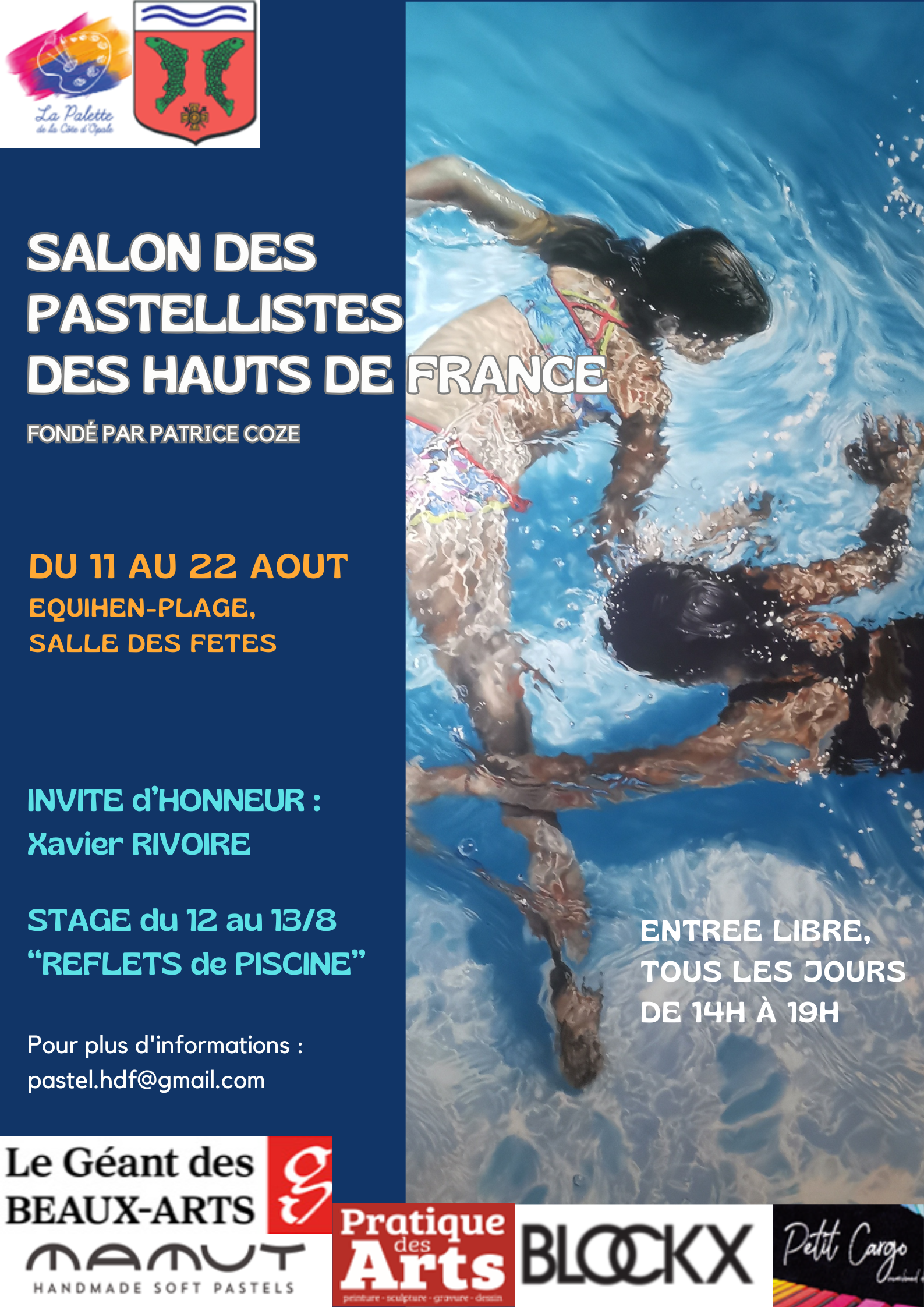 affiche salon pastelliste