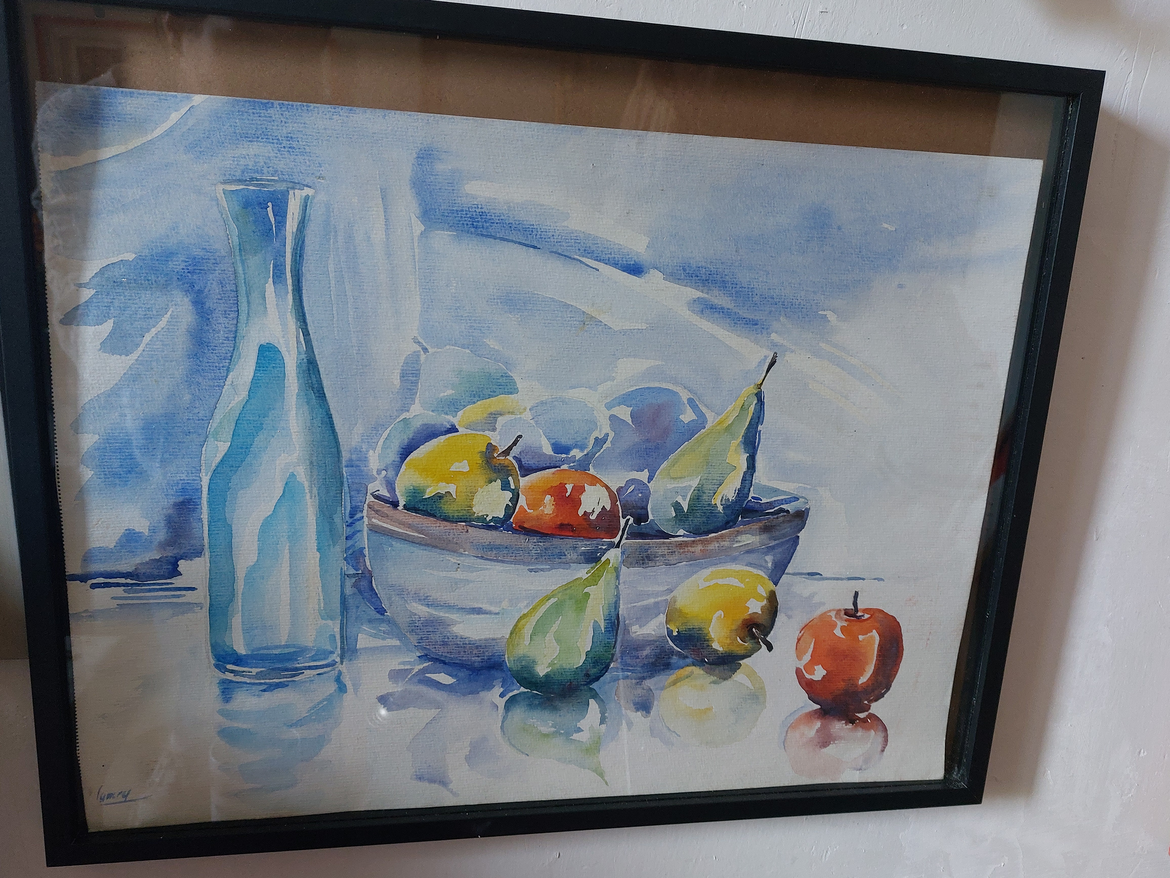 nature morte aquarelle - vincent