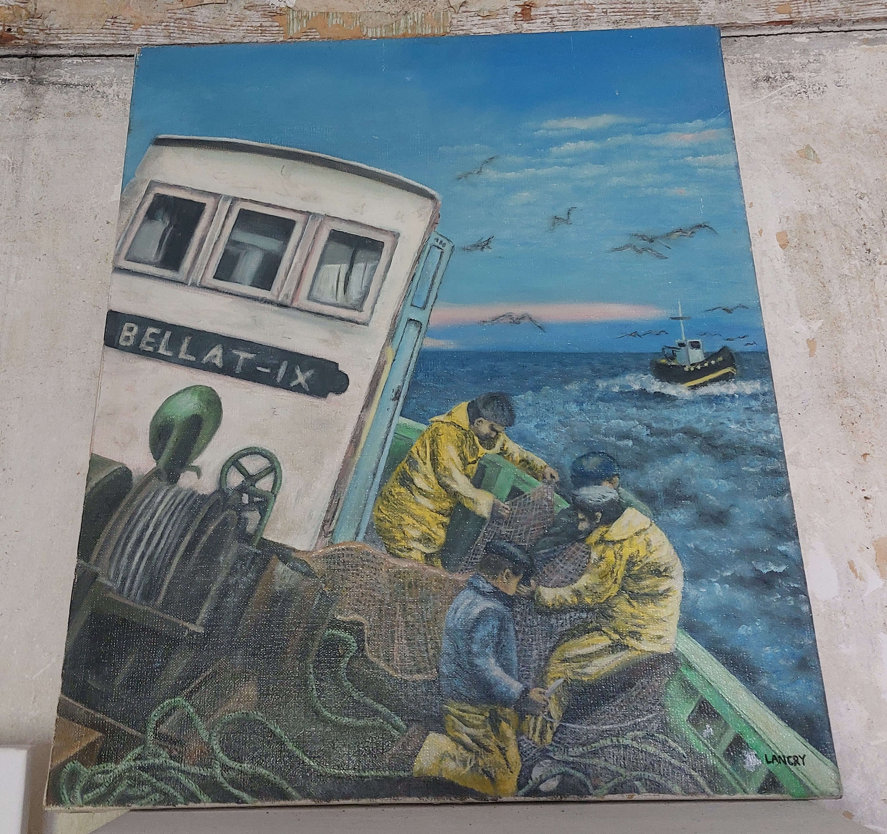 marins- oeuvre de Vincent Lancry