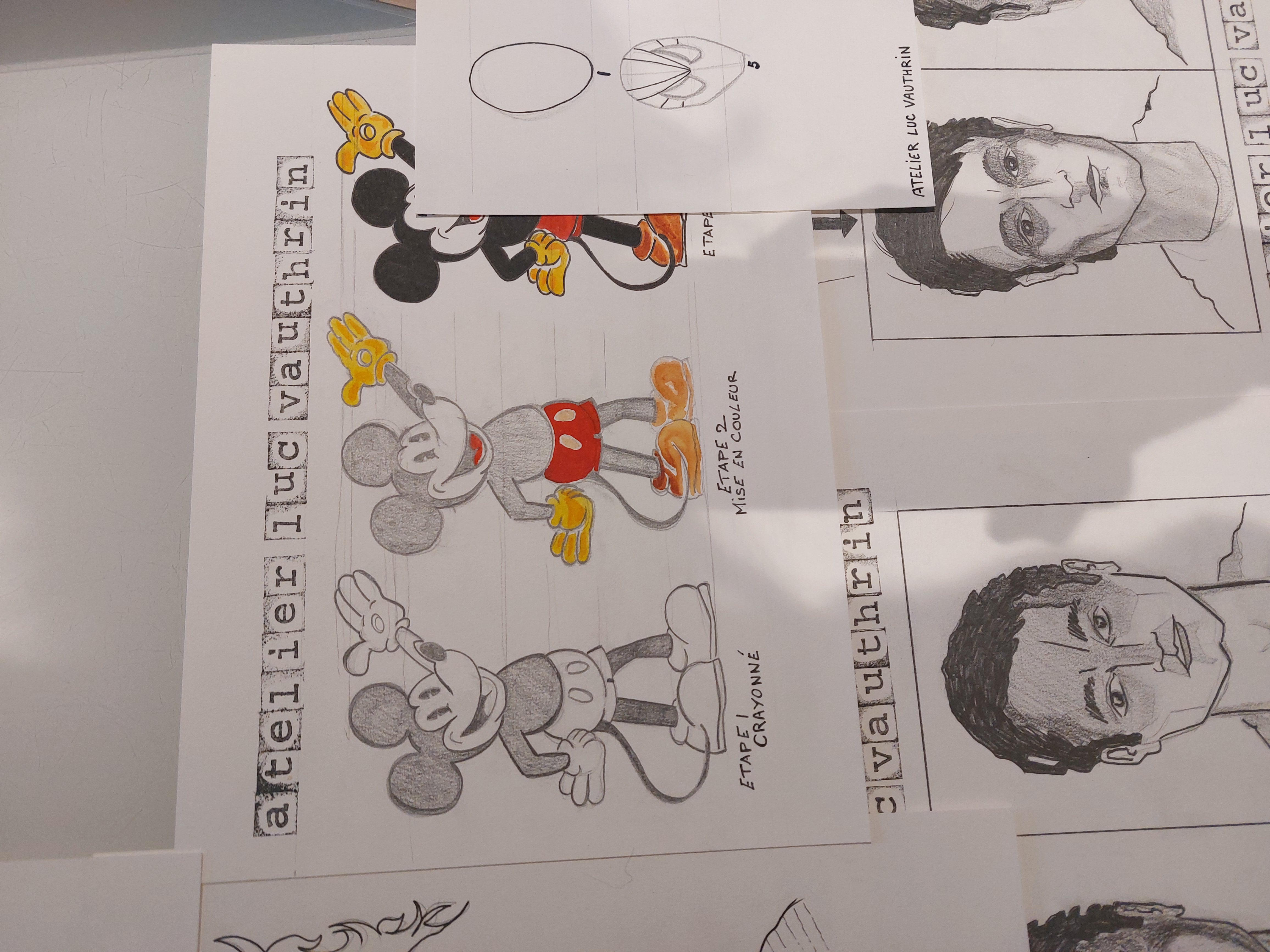 Evolution Mickey Luc Vauthrin