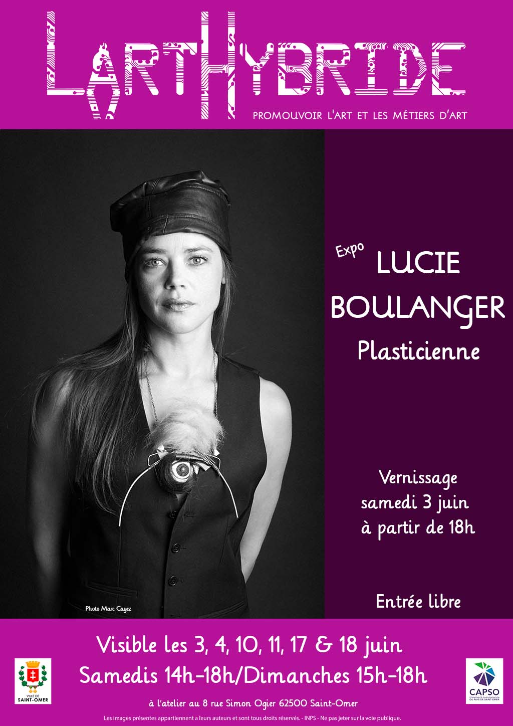 Exposition personnelle Lucie Boulanger 