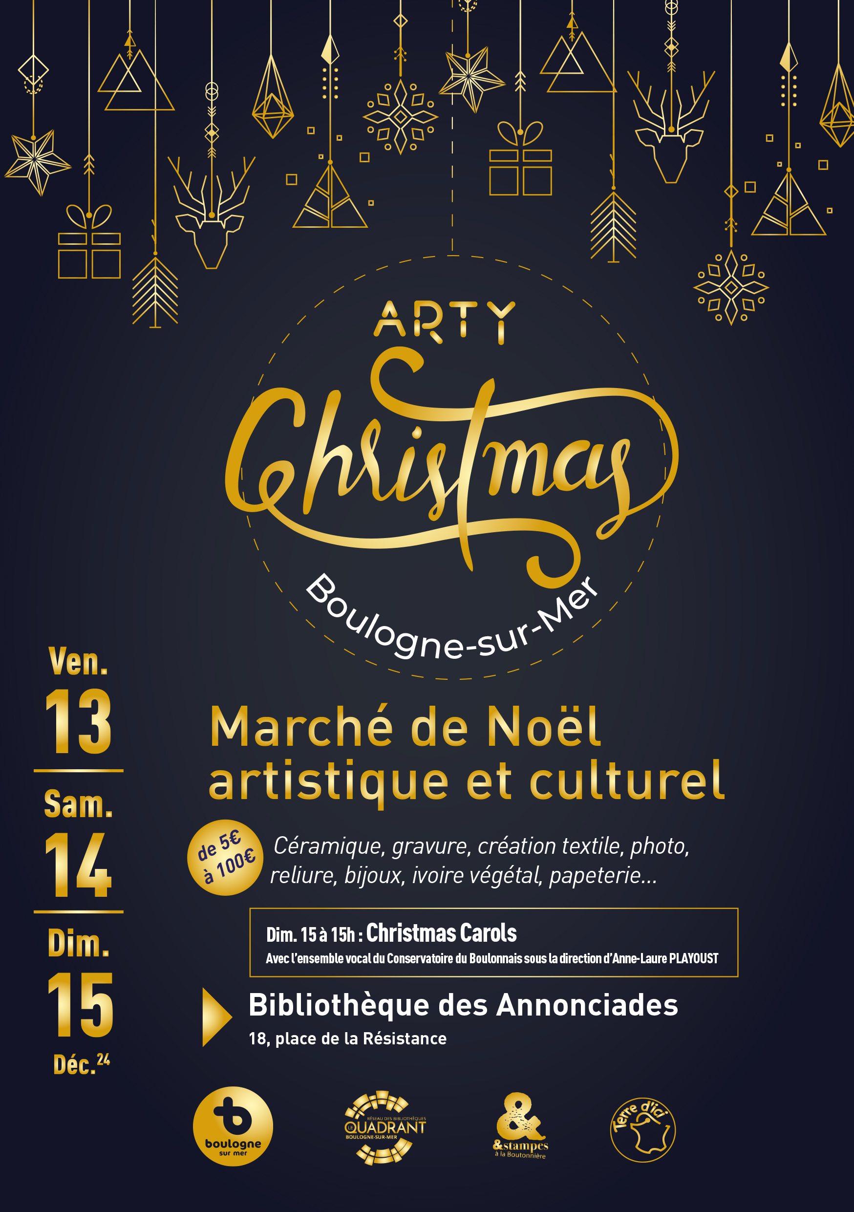 affiche arty christmas 1