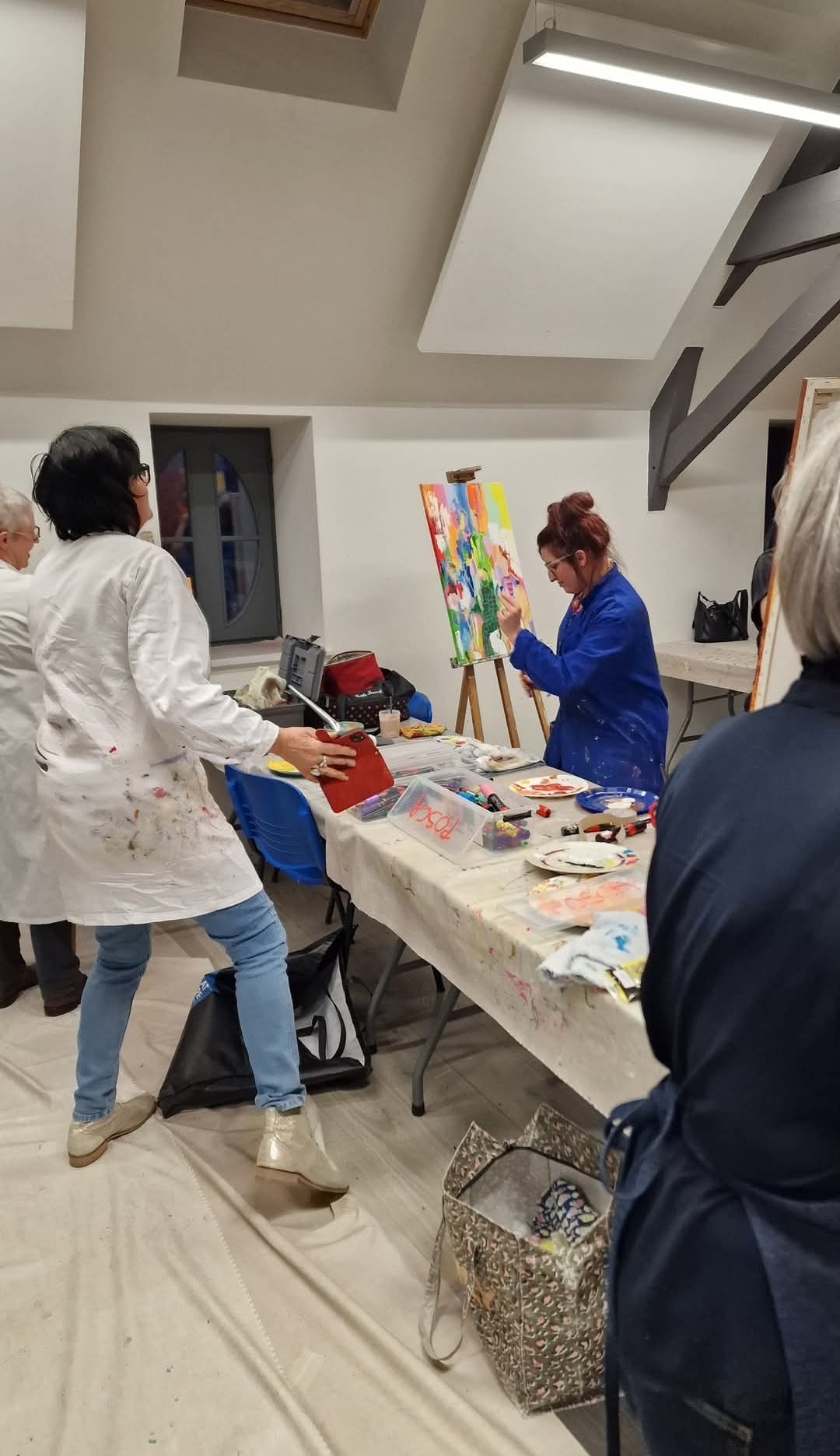 création au sein de l'atelier