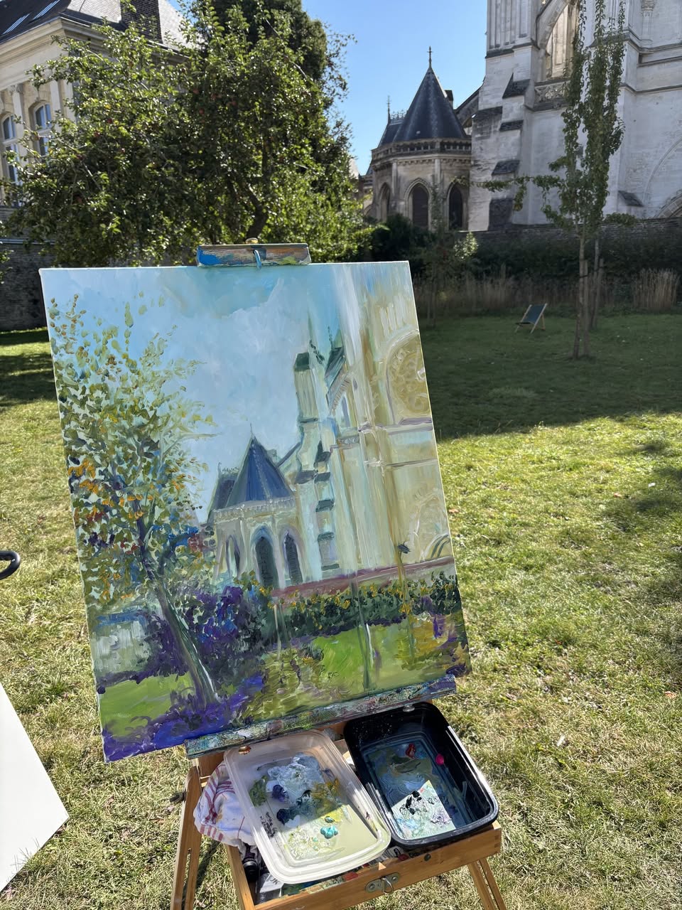 Peintre dans la rue 2