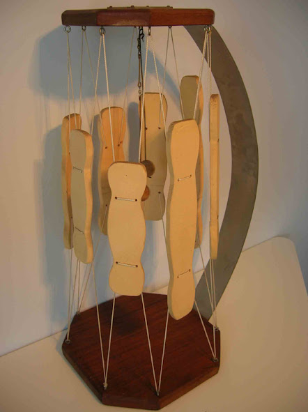carrillon solaire en terre cuite