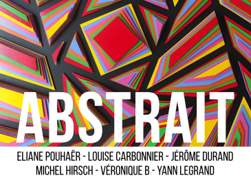 Affiche de l'exposition "Abstrait"