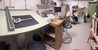 C'est mon premier atelier et j'ai un deuxième atelier qui est en cours de rénovation