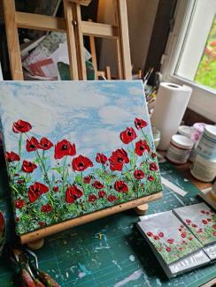 Photo de mon bureau atelier au sein de ma maison 