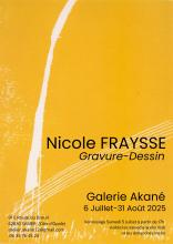 affiche exposition Nicole Fraysse