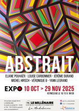 Affiche de l'exposition "Abstrait"